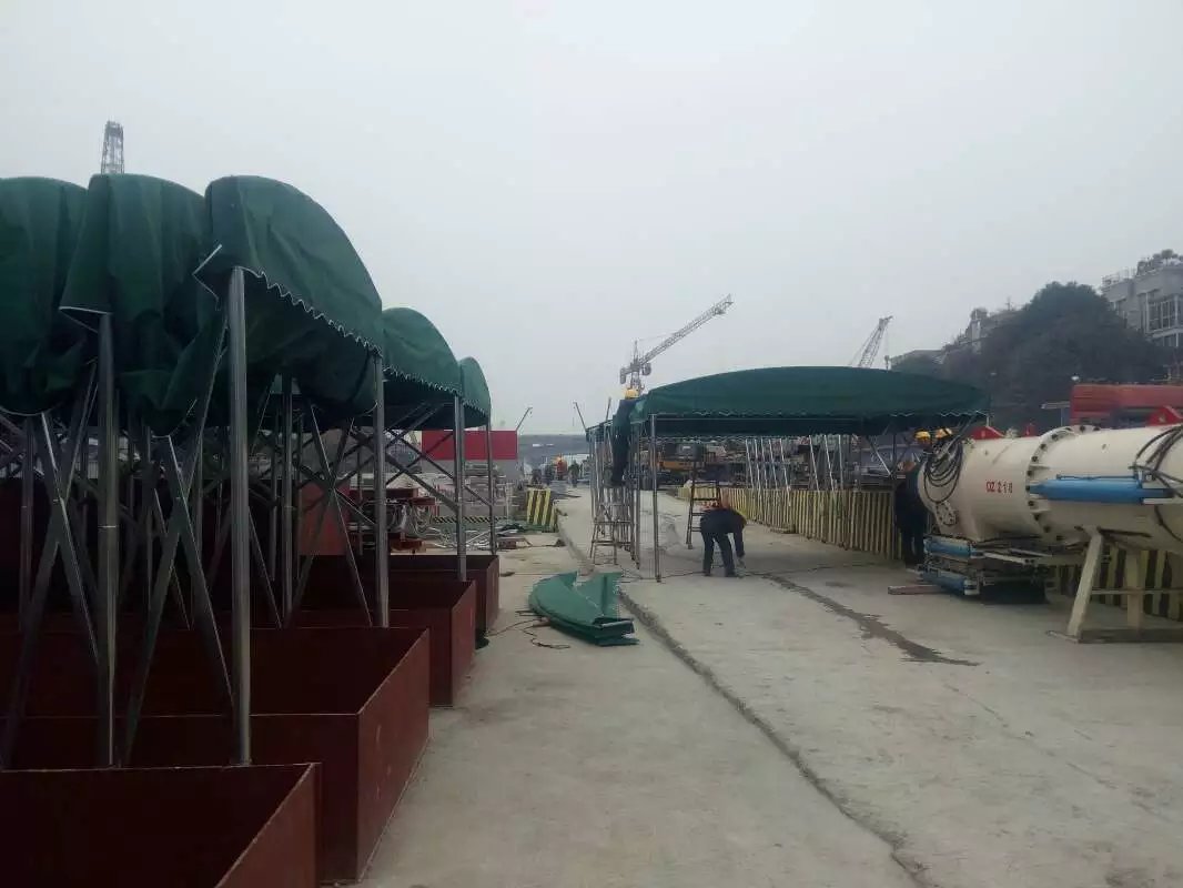 调兵山市调兵山市中铁二十一局工地移动施工棚